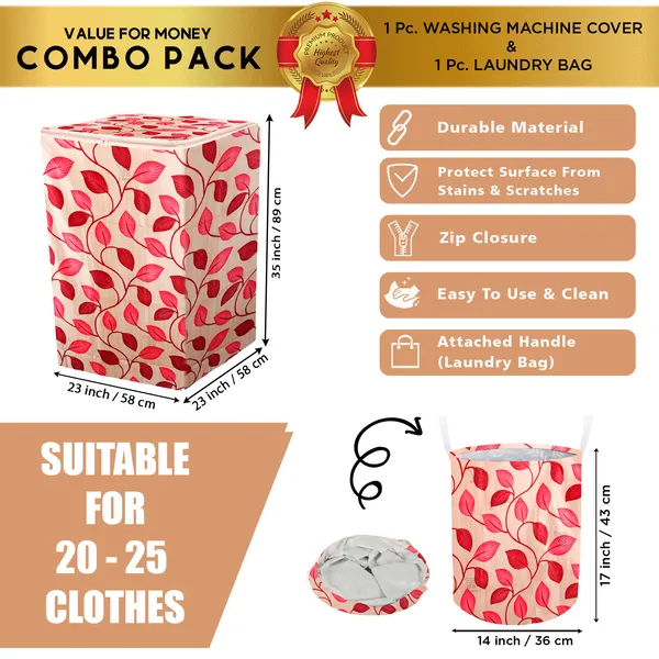 Appliances_Cover_Combo_Set_of_(1_Pc._Top_Load_Washing_Machine_Cover_+_1_Pc._Foldable_Laundry_Bag)