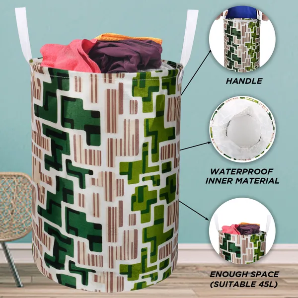 Appliances_Cover_Combo_Set_of_(1_Pc._Top_Load_Washing_Machine_Cover_+_1_Pc._Foldable_Laundry_Bag)