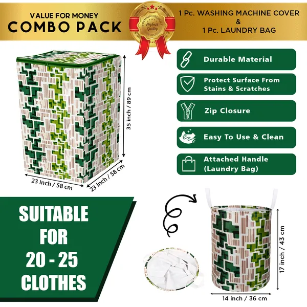 Appliances_Cover_Combo_Set_of_(1_Pc._Top_Load_Washing_Machine_Cover_+_1_Pc._Foldable_Laundry_Bag)