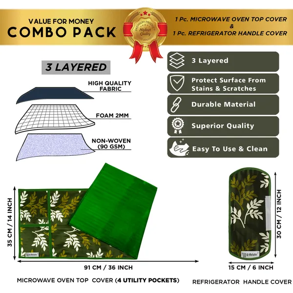 Appliances_Cover_Combo_Set_of_(1_Pc._Microwave_Oven_Top_Cover_+_1_Pc._Microwave_Handle_Cover)