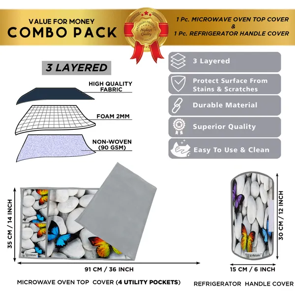 Appliances_Cover_Combo_Set_of_(1_Pc._Microwave_Oven_Top_Cover_+_1_Pc._Microwave_Handle_Cover)