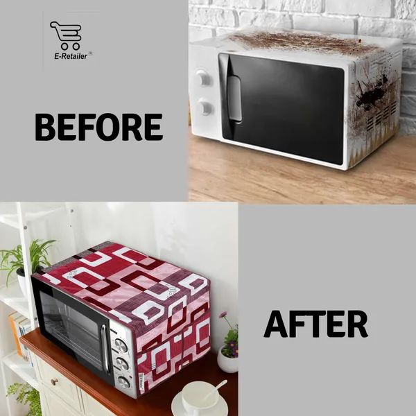 Appliances_Cover_Combo_Set_of_(1_Pc._Microwave_Oven_Top_Cover_+_1_Pc._Microwave_Handle_Cover)