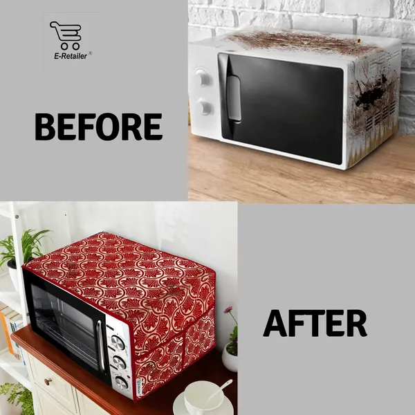 Appliances_Cover_Combo_Set_of_(1_Pc._Microwave_Oven_Top_Cover_+_1_Pc._Microwave_Handle_Cover)