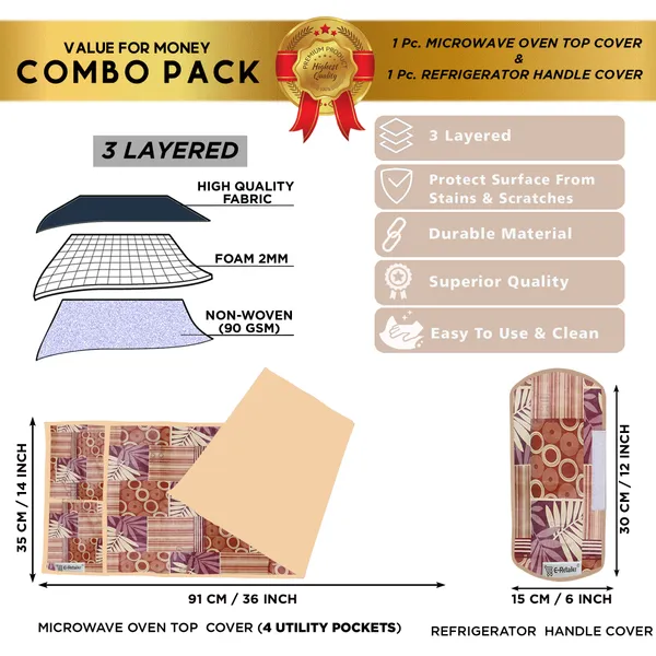 Appliances_Cover_Combo_Set_of_(1_Pc._Microwave_Oven_Top_Cover_+_1_Pc._Microwave_Handle_Cover)