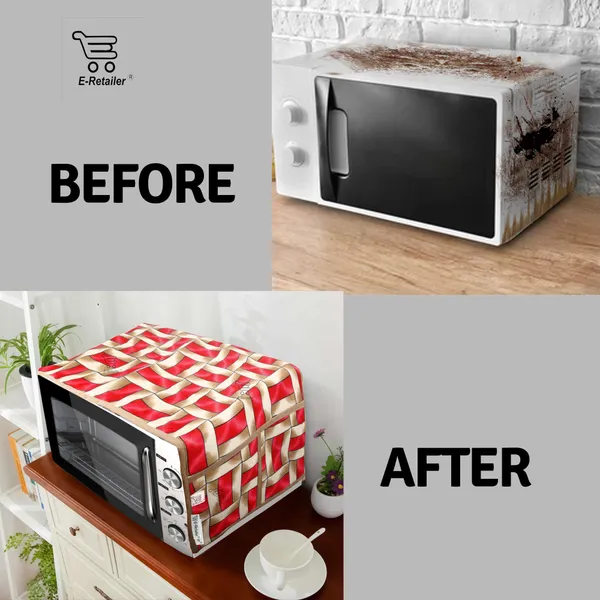 Appliances_Cover_Combo_Set_of_(1_Pc._Microwave_Oven_Top_Cover_+_1_Pc._Microwave_Handle_Cover)