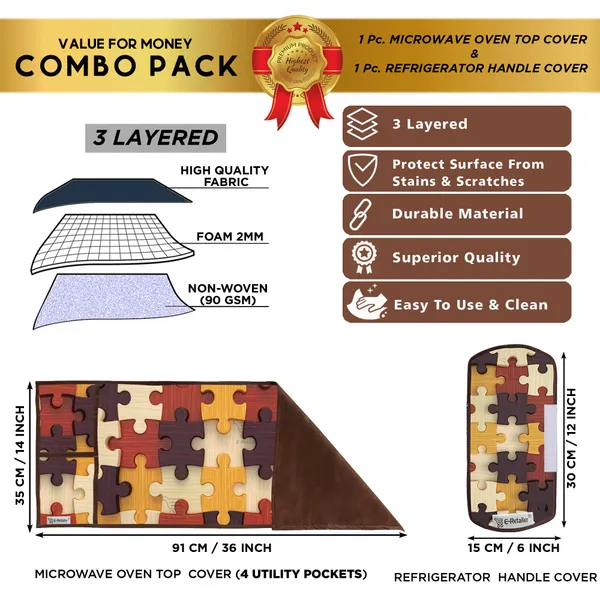Appliances_Cover_Combo_Set_of_(1_Pc._Microwave_Oven_Top_Cover_+_1_Pc._Microwave_Handle_Cover)