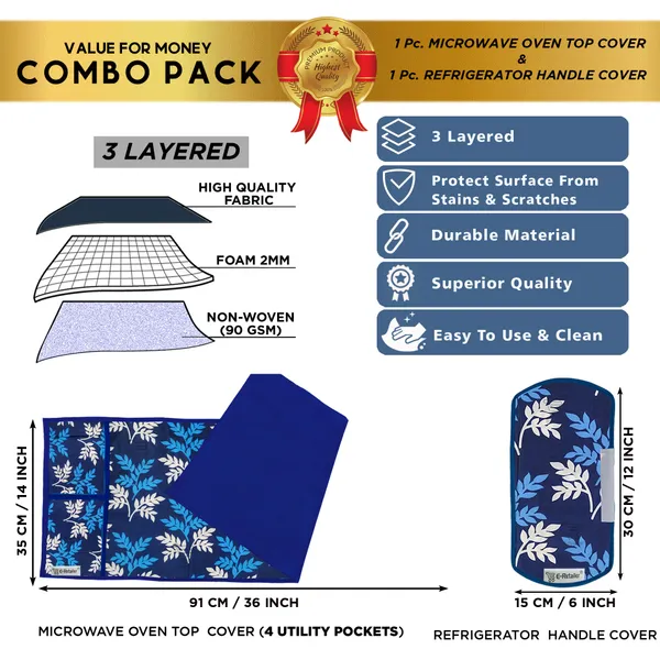 Appliances_Cover_Combo_Set_of_(1_Pc._Microwave_Oven_Top_Cover_+_1_Pc._Microwave_Handle_Cover)