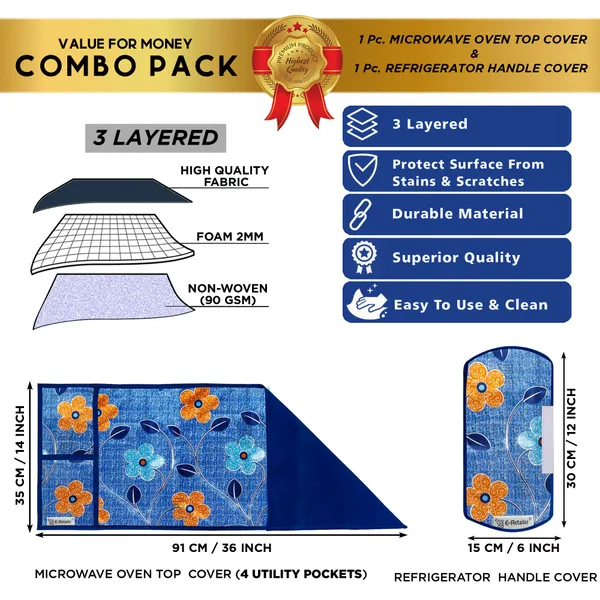 Appliances_Cover_Combo_Set_of_(1_Pc._Microwave_Oven_Top_Cover_+_1_Pc._Microwave_Handle_Cover)
