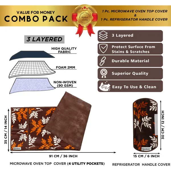 Appliances_Cover_Combo_Set_of_(1_Pc._Microwave_Oven_Top_Cover_+_1_Pc._Microwave_Handle_Cover)