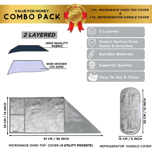 Appliances_Cover_Combo_Set_of_(1_Pc._Microwave_Oven_Top_Cover_+_1_Pc._Microwave_Handle_Cover)