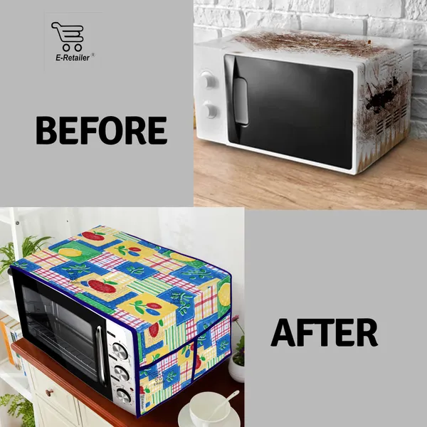Appliances_Cover_Combo_Set_of_(1_Pc._Microwave_Oven_Top_Cover_+_1_Pc._Microwave_Handle_Cover)