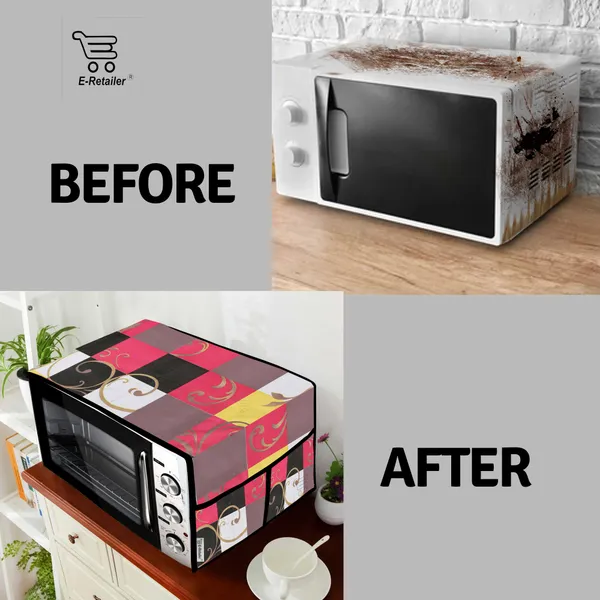 Appliances_Cover_Combo_Set_of_(1_Pc._Microwave_Oven_Top_Cover_+_1_Pc._Microwave_Handle_Cover)