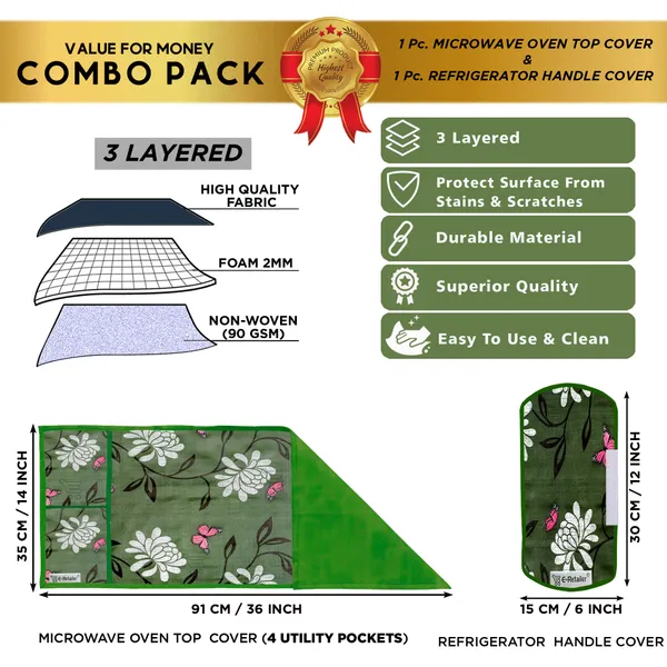 Appliances_Cover_Combo_Set_of_(1_Pc._Microwave_Oven_Top_Cover_+_1_Pc._Microwave_Handle_Cover)