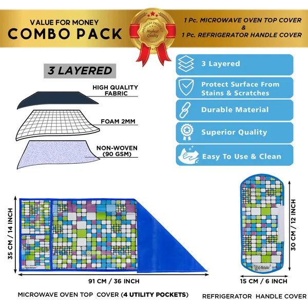 Appliances_Cover_Combo_Set_of_(1_Pc._Microwave_Oven_Top_Cover_+_1_Pc._Microwave_Handle_Cover)