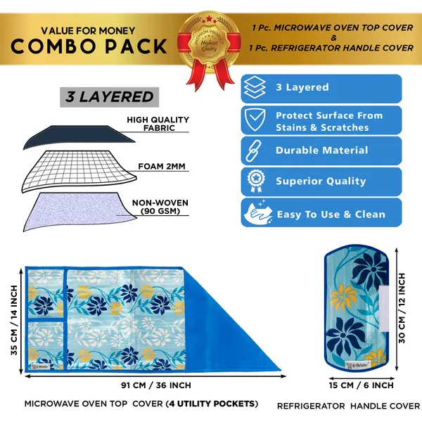Appliances_Cover_Combo_Set_of_(1_Pc._Microwave_Oven_Top_Cover_+_1_Pc._Microwave_Handle_Cover)