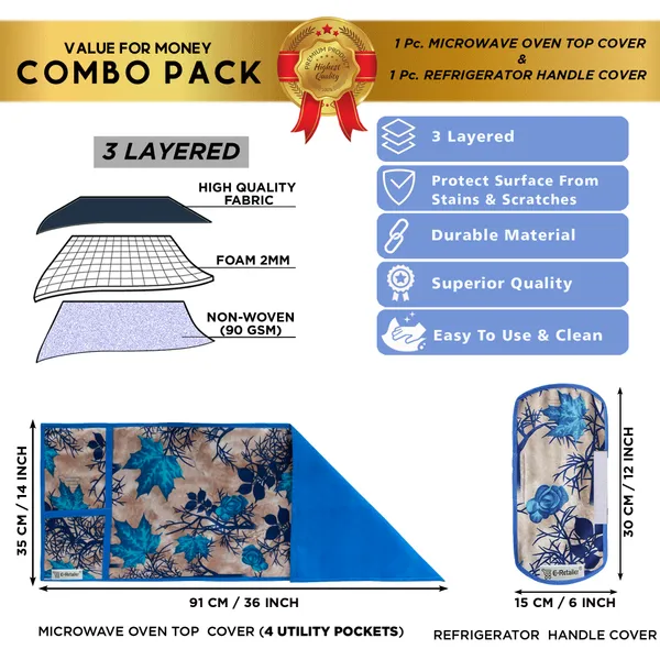 Appliances_Cover_Combo_Set_of_(1_Pc._Microwave_Oven_Top_Cover_+_1_Pc._Microwave_Handle_Cover)