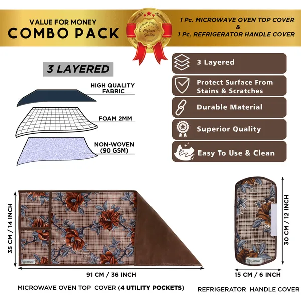 Appliances_Cover_Combo_Set_of_(1_Pc._Microwave_Oven_Top_Cover_+_1_Pc._Microwave_Handle_Cover)