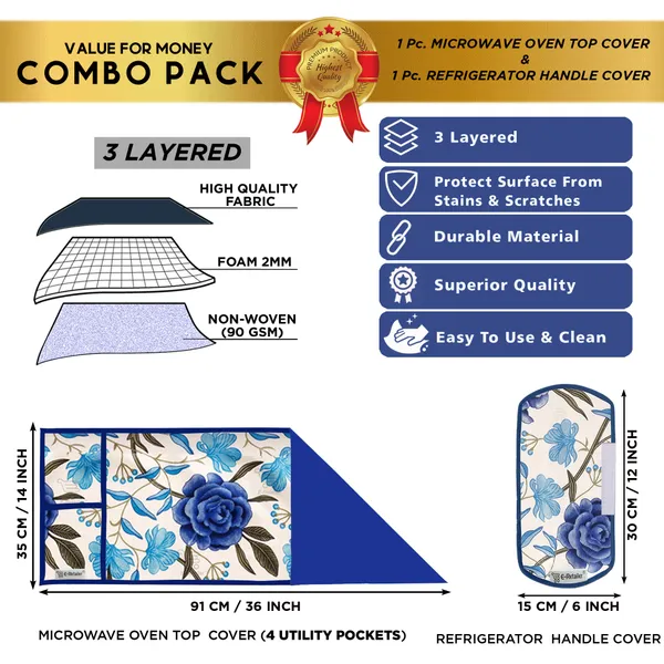 Appliances_Cover_Combo_Set_of_(1_Pc._Microwave_Oven_Top_Cover_+_1_Pc._Microwave_Handle_Cover)