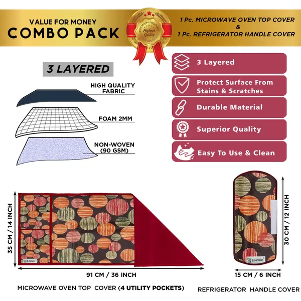 Appliances_Cover_Combo_Set_of_(1_Pc._Microwave_Oven_Top_Cover_+_1_Pc._Microwave_Handle_Cover)