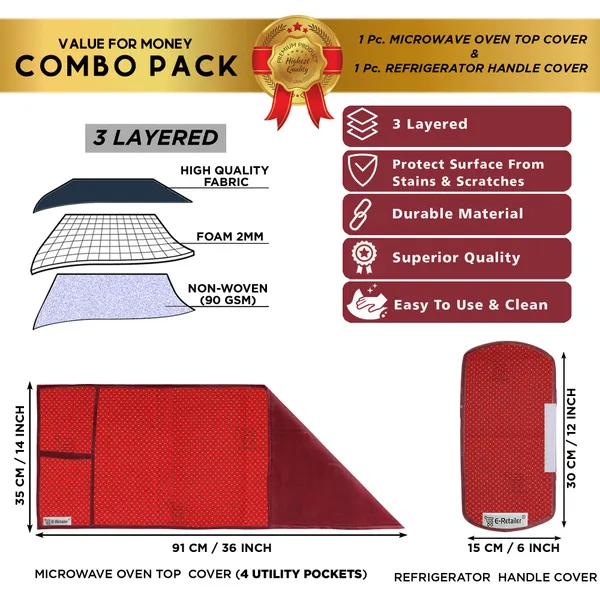 Appliances_Cover_Combo_Set_of_(1_Pc._Microwave_Oven_Top_Cover_+_1_Pc._Microwave_Handle_Cover)