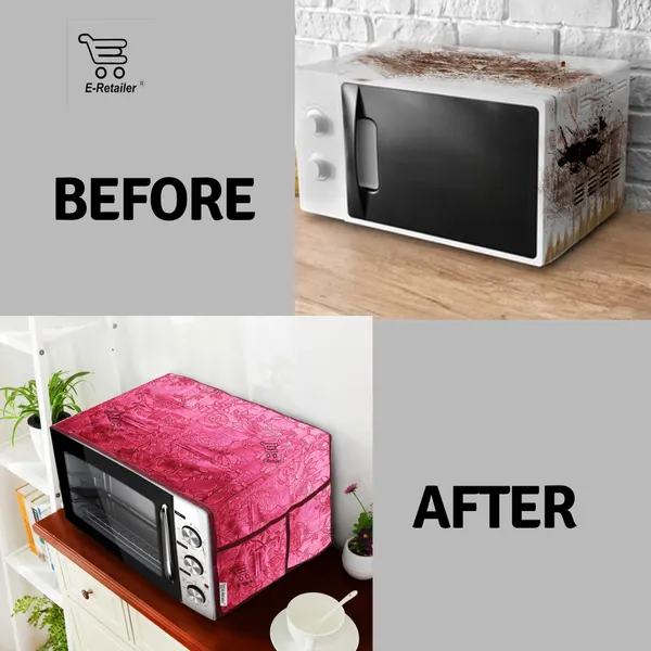 6_Pcs_Of_Cover_Appliance_Cover_Combo_Set_of_(1_Pc._Fridge_Top_Cover_+_1_Pc._Fridge_Handle_Cover_+_6_Pcs._Fridge_Mat)