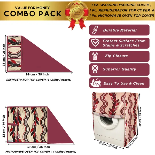 Appliances_Cover_Combo_Set_of_(1_Pc._Fridge_Top_Cover_+_1_Pc._Microwave_Oven_Top_Cover_+_1_Pc._Front_Load_Washing_Machine_Cover)