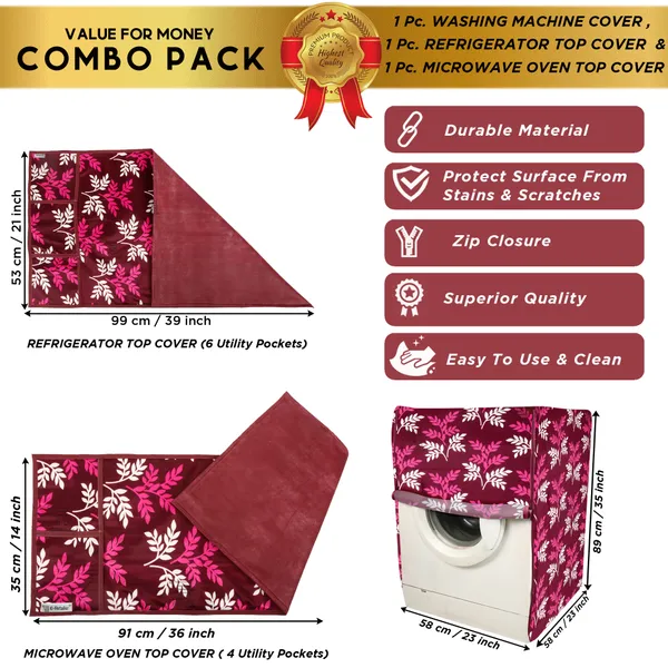 Appliances_Cover_Combo_Set_of_(1_Pc._Fridge_Top_Cover_+_1_Pc._Microwave_Oven_Top_Cover_+_1_Pc._Front_Load_Washing_Machine_Cover)