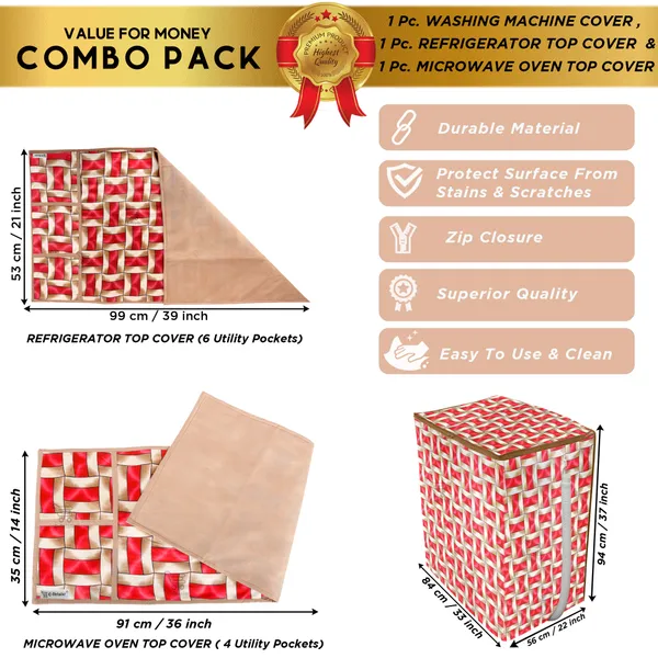 Appliances_Cover_Combo_Set_of_(1_Pc._Fridge_Top_Cover_+_1_Pc._Microwave_Oven_Top_Cover_+_1_Pc._Semi_Automatic_Washing_Machine_Cover)