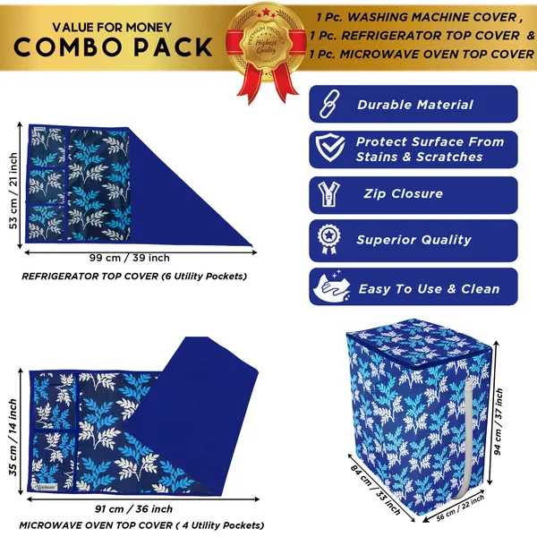 Appliances_Cover_Combo_Set_of_(1_Pc._Fridge_Top_Cover_+_1_Pc._Microwave_Oven_Top_Cover_+_1_Pc._Semi_Automatic_Washing_Machine_Cover)