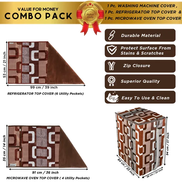 Appliances_Cover_Combo_Set_of_(1_Pc._Fridge_Top_Cover_+_1_Pc._Microwave_Oven_Top_Cover_+_1_Pc._Semi_Automatic_Washing_Machine_Cover)