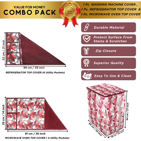 Appliances_Cover_Combo_Set_of_(1_Pc._Fridge_Top_Cover_+_1_Pc._Microwave_Oven_Top_Cover_+_1_Pc._Semi_Automatic_Washing_Machine_Cover)