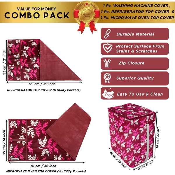 Appliances_Cover_Combo_Set_of_(1_Pc._Fridge_Top_Cover_+_1_Pc._Microwave_Oven_Top_Cover_+_1_Pc._Semi_Automatic_Washing_Machine_Cover)
