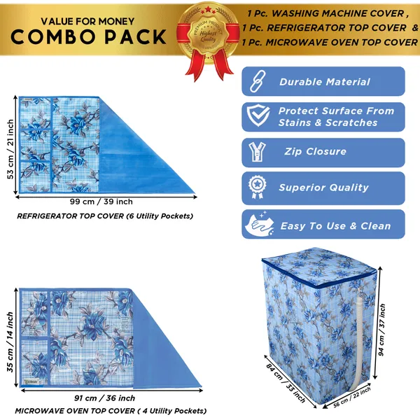 Appliances_Cover_Combo_Set_of_(1_Pc._Fridge_Top_Cover_+_1_Pc._Microwave_Oven_Top_Cover_+_1_Pc._Semi_Automatic_Washing_Machine_Cover)
