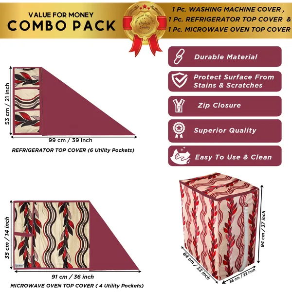 Appliances_Cover_Combo_Set_of_(1_Pc._Fridge_Top_Cover_+_1_Pc._Microwave_Oven_Top_Cover_+_1_Pc._Semi_Automatic_Washing_Machine_Cover)