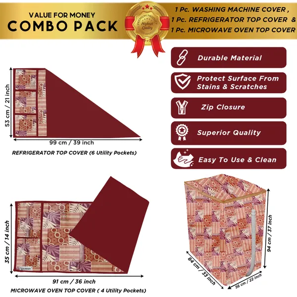 Appliances_Cover_Combo_Set_of_(1_Pc._Fridge_Top_Cover_+_1_Pc._Microwave_Oven_Top_Cover_+_1_Pc._Semi_Automatic_Washing_Machine_Cover)
