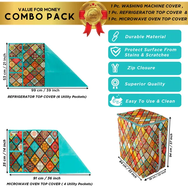 Appliances_Cover_Combo_Set_of_(1_Pc._Fridge_Top_Cover_+_1_Pc._Microwave_Oven_Top_Cover_+_1_Pc._Semi_Automatic_Washing_Machine_Cover)