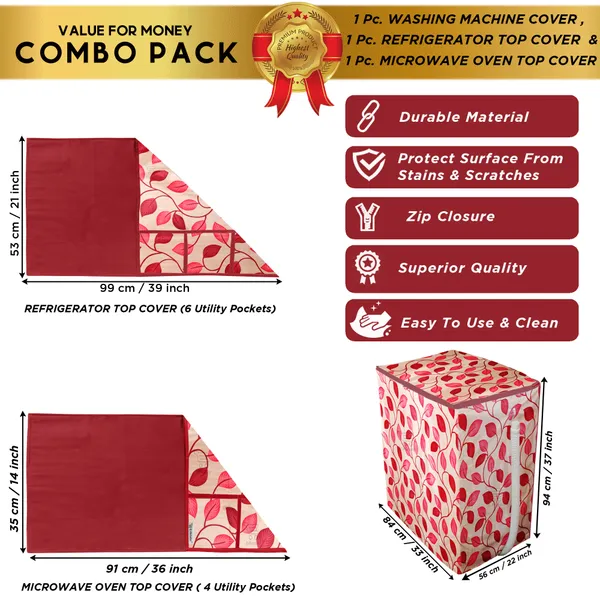 Appliances_Cover_Combo_Set_of_(1_Pc._Fridge_Top_Cover_+_1_Pc._Microwave_Oven_Top_Cover_+_1_Pc._Semi_Automatic_Washing_Machine_Cover)
