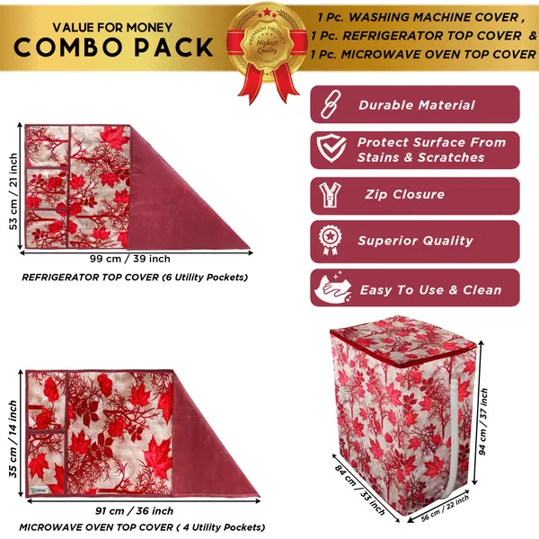 Appliances_Cover_Combo_Set_of_(1_Pc._Fridge_Top_Cover_+_1_Pc._Microwave_Oven_Top_Cover_+_1_Pc._Semi_Automatic_Washing_Machine_Cover)