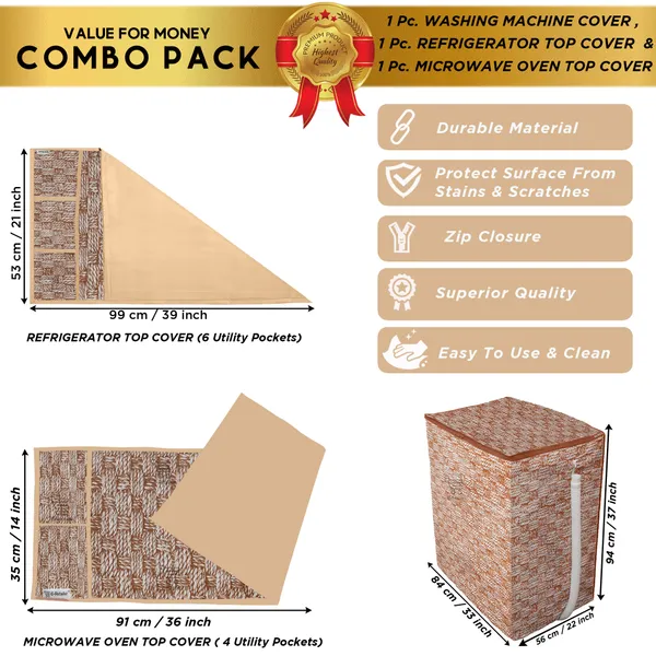 Appliances_Cover_Combo_Set_of_(1_Pc._Fridge_Top_Cover_+_1_Pc._Microwave_Oven_Top_Cover_+_1_Pc._Semi_Automatic_Washing_Machine_Cover)