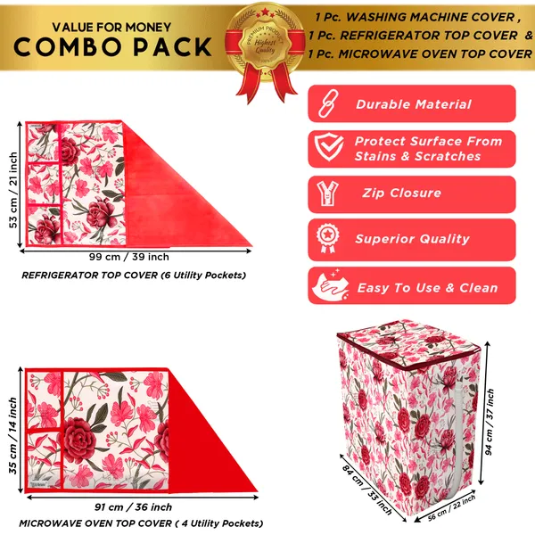 Appliances_Cover_Combo_Set_of_(1_Pc._Fridge_Top_Cover_+_1_Pc._Microwave_Oven_Top_Cover_+_1_Pc._Semi_Automatic_Washing_Machine_Cover)