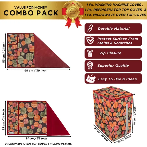 Appliances_Cover_Combo_Set_of_(1_Pc._Fridge_Top_Cover_+_1_Pc._Microwave_Oven_Top_Cover_+_1_Pc._Semi_Automatic_Washing_Machine_Cover)