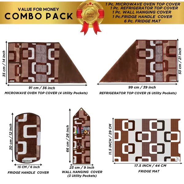 Appliances_Cover_Combo_Set_of_(1_Pc._Fridge_Top_Cover_+_1_Pc._Fridge_Handle_Cover_+_1_Pc._Microwave_Oven_Cover_+_6_Pcs._Fridge_Mat_+_1_Pc._Wall_Hanging_Storage_Organizer)