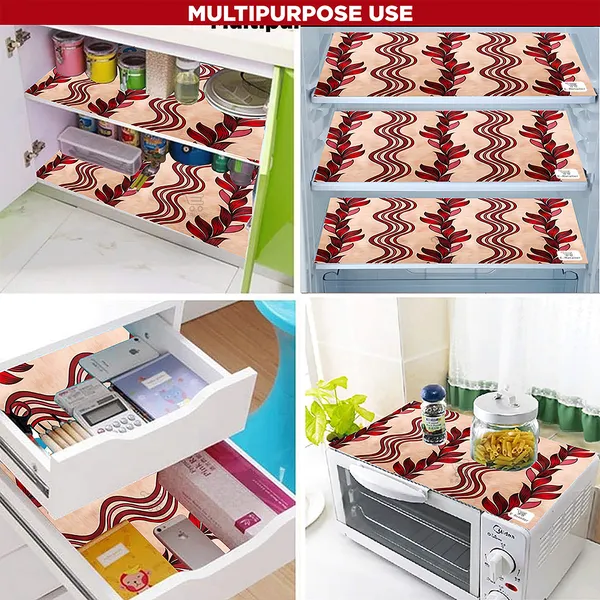 Appliances_Cover_Combo_Set_of_(1_Pc._Fridge_Top_Cover_+_2_Pcs._Fridge_Handle_Cover_+_1_Pc._Microwave_Oven_Cover_+_4_Pcs._Fridge_Mat_+_1_Pc._Wall_Hanging_Storage_Organizer)