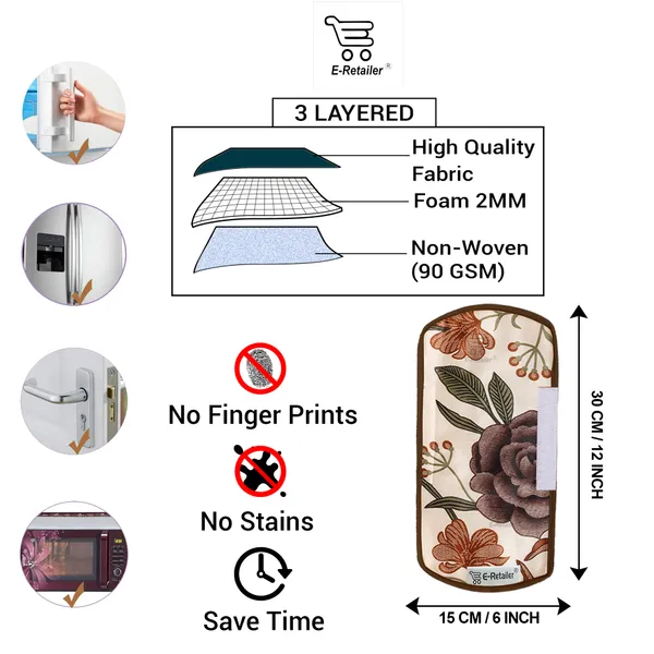 Appliances_Cover_Combo_Set_of_(1_Pc._Fridge_Top_Cover_+_2_Pcs._Fridge_Handle_Cover_+_1_Pc._Microwave_Oven_Cover_+_4_Pcs._Fridge_Mat_+_1_Pc._Wall_Hanging_Storage_Organizer)