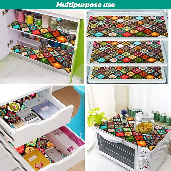 Appliances_Cover_Combo_Set_of_(1_Pc._Fridge_Top_Cover_+_2_Pcs._Fridge_Handle_Cover_+_1_Pc._Microwave_Oven_Cover_+_6_Pcs._Fridge_Mat_+_1_Pc._Wall_Hanging_Storage_Organizer)