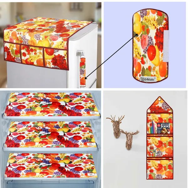 Appliances_Cover_Combo_Set_of_(1_Pc._Fridge_Top_Cover_+_1_Pc._Fridge_Handle_Cover_+_3_Pcs._Fridge_Mat_+_1_Pc._Wall_Hanging_Storage_Organizer)