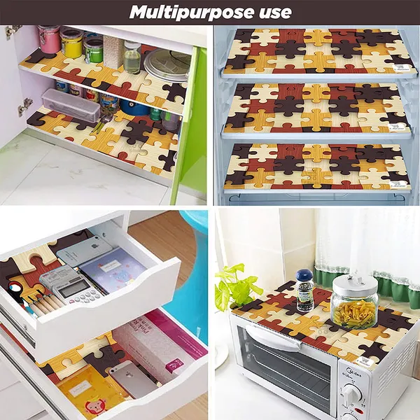 6_Pcs_Of_Cover_Multipurpose_Mats/Fridge_Mats/Refrigerator_Drawer_Mats_(Material-PP,_Color-Red,_Size-17.5X11.5_Inches)