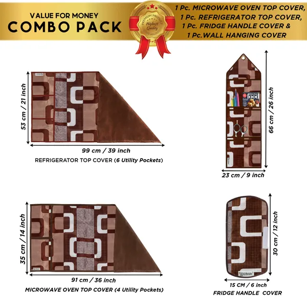 Appliances_Cover_Combo_Set_of_(1_Pc._Fridge_Top_Cover_+_1_Pc._Fridge_Handle_Cover+_1_Pc._Microwave_Oven_Top_Cover_+_1_Pc._Wall_Hanging_Storage_Organizer)