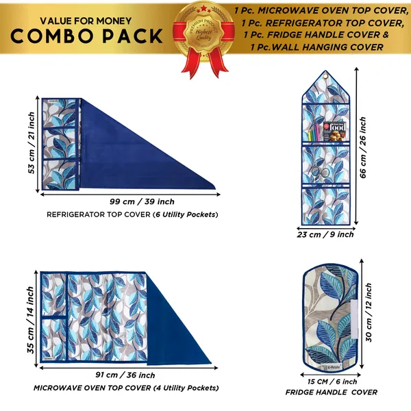 Appliances_Cover_Combo_Set_of_(1_Pc._Fridge_Top_Cover_+_1_Pc._Fridge_Handle_Cover+_1_Pc._Microwave_Oven_Top_Cover_+_1_Pc._Wall_Hanging_Storage_Organizer)