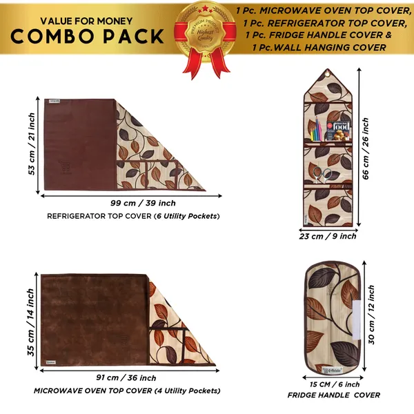 Appliances_Cover_Combo_Set_of_(1_Pc._Fridge_Top_Cover_+_1_Pc._Fridge_Handle_Cover+_1_Pc._Microwave_Oven_Top_Cover_+_1_Pc._Wall_Hanging_Storage_Organizer)